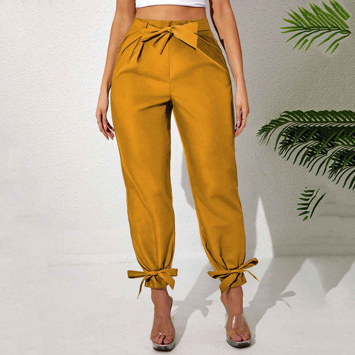 Women's Bow Tie Dress Pants