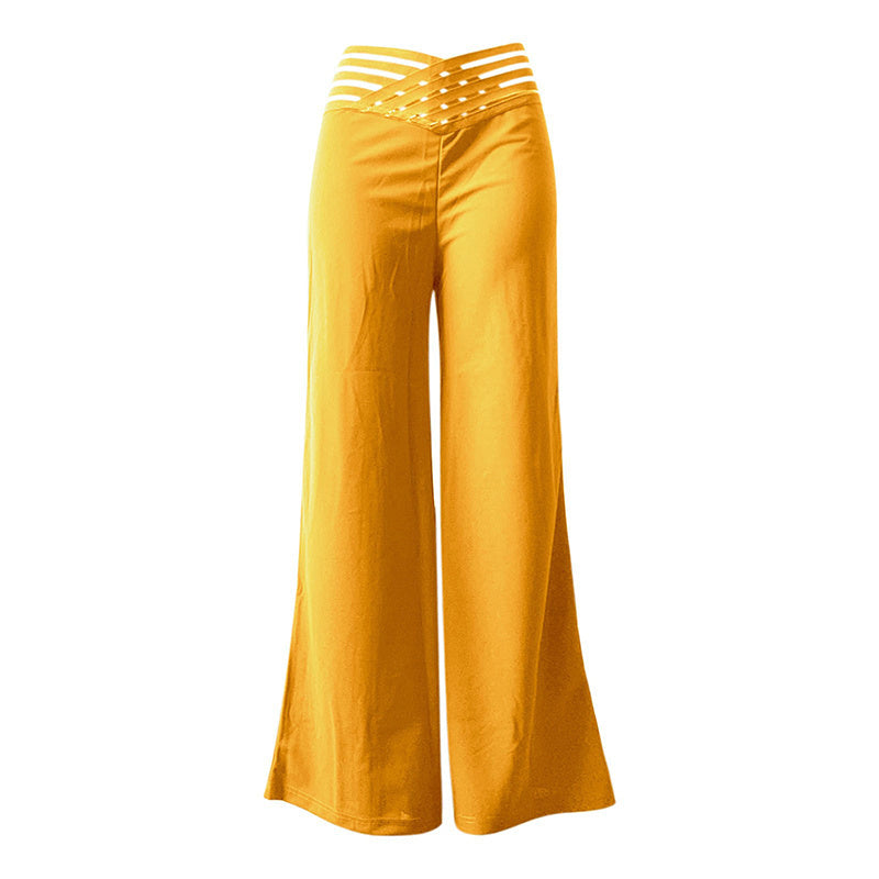 Women's Transparent Mesh Trousers