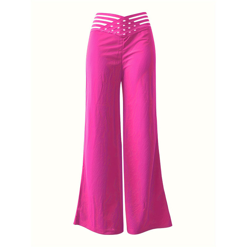 Women's Transparent Mesh Trousers