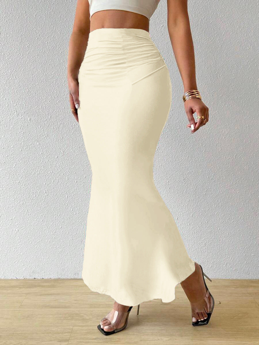 European And American Zebra Pattern Slimming Skirt