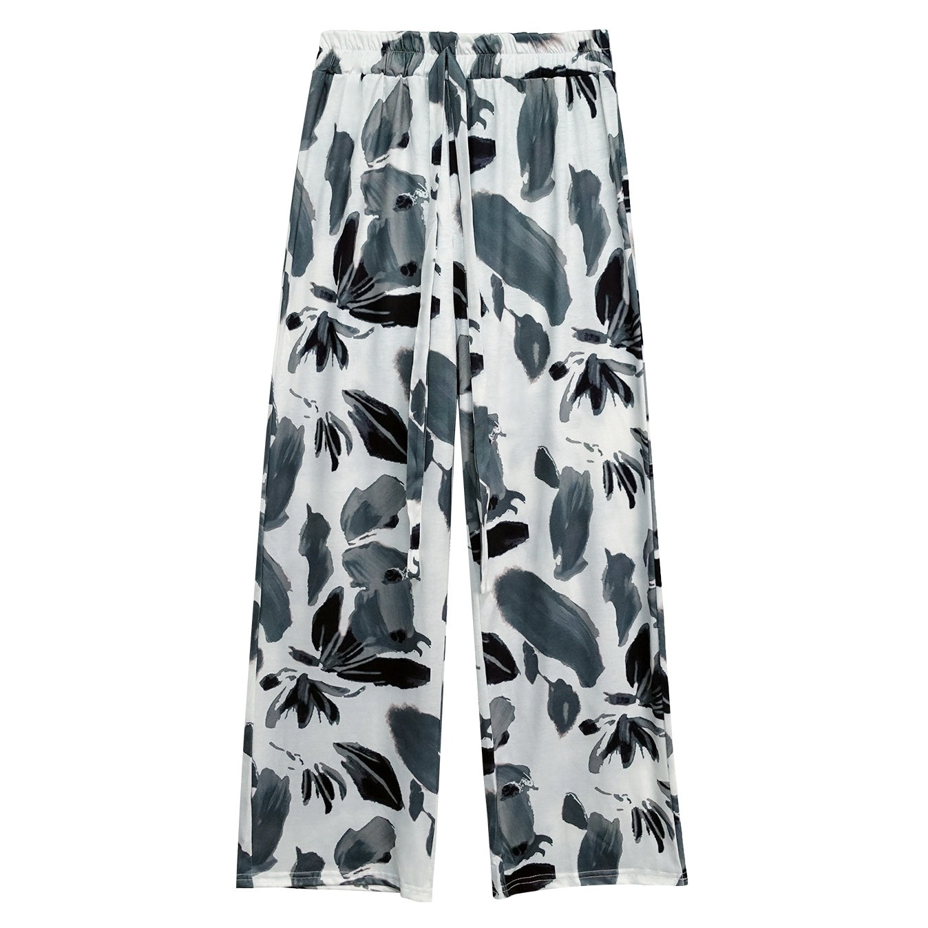 Ladies' Versatile Loose Pleated Wide Leg Pants