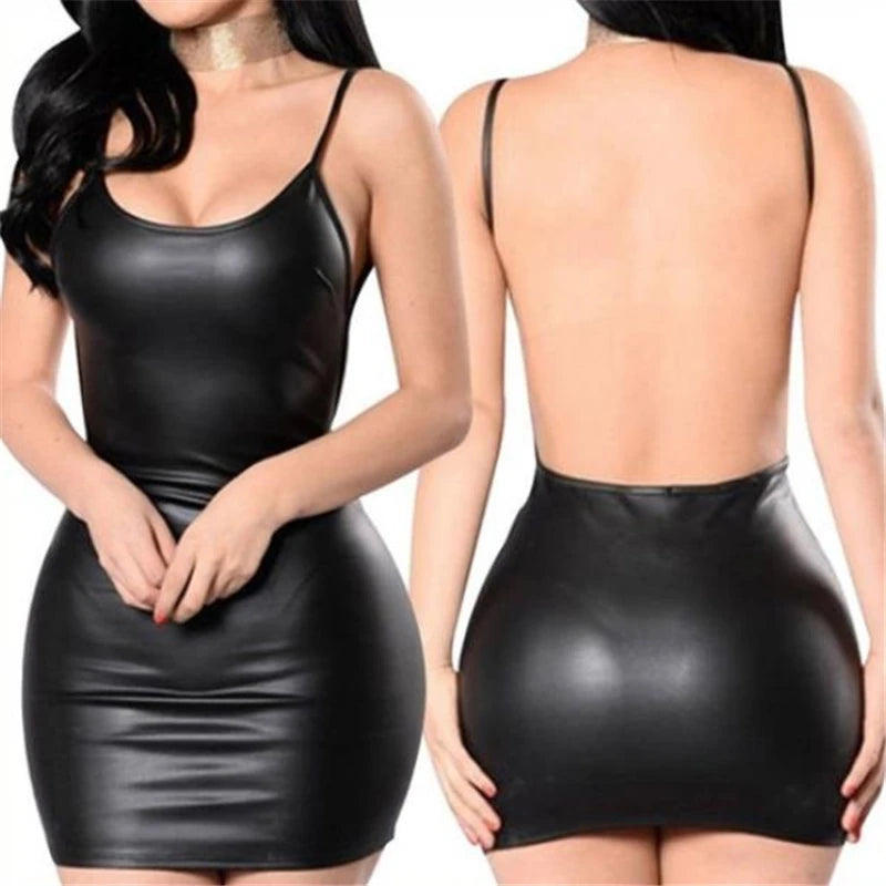 Women's Black Mini Dress