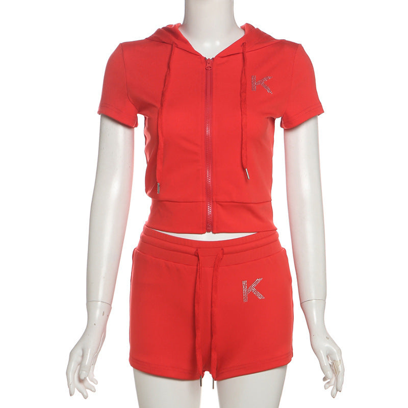 Casual Shorts Suit