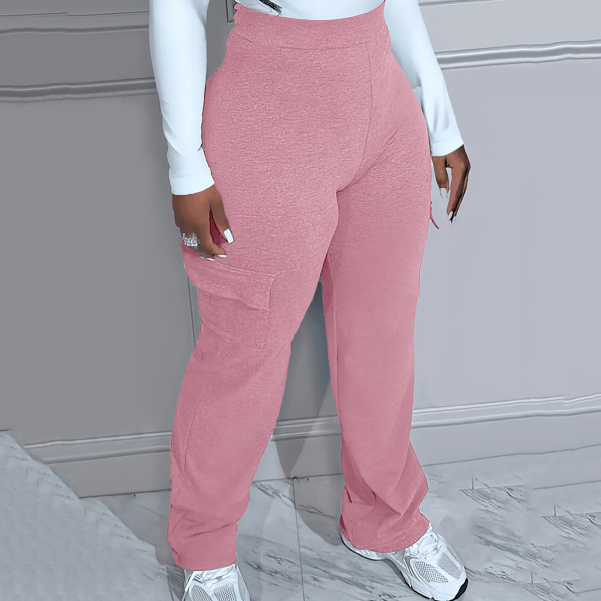 Women's Fitted Cargo Sweats