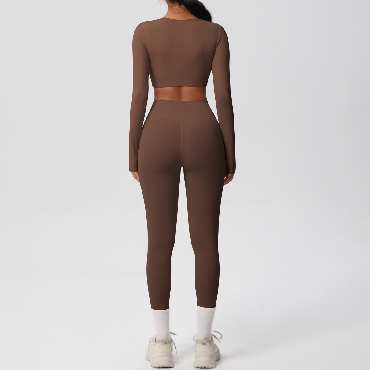 Solid Color Yoga Clothes Suit