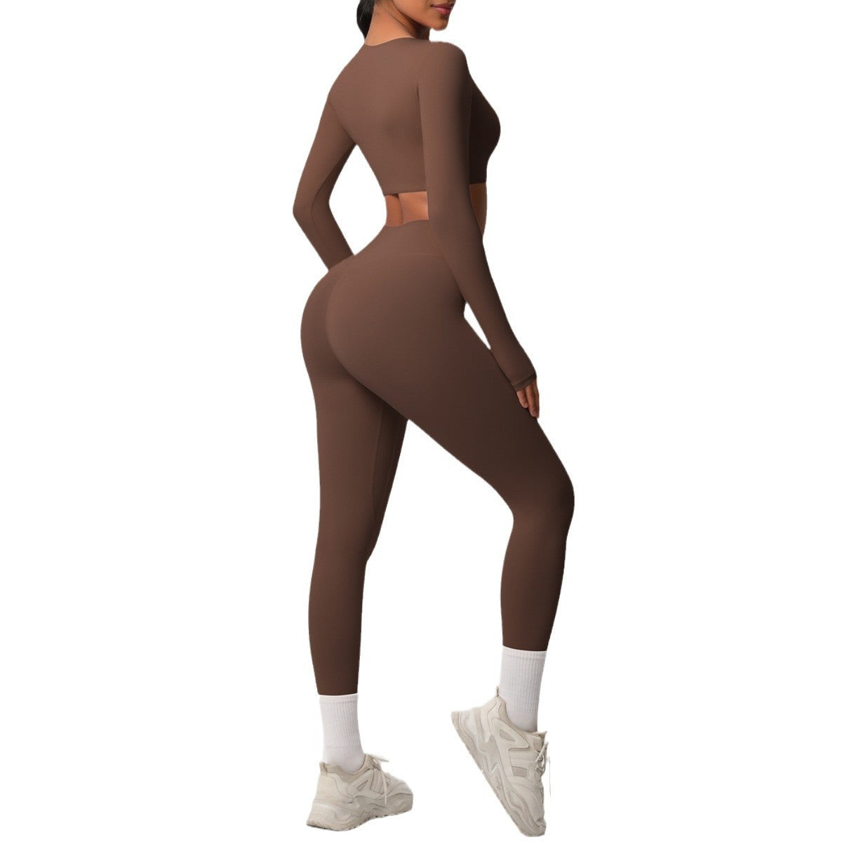 Solid Color Yoga Clothes Suit