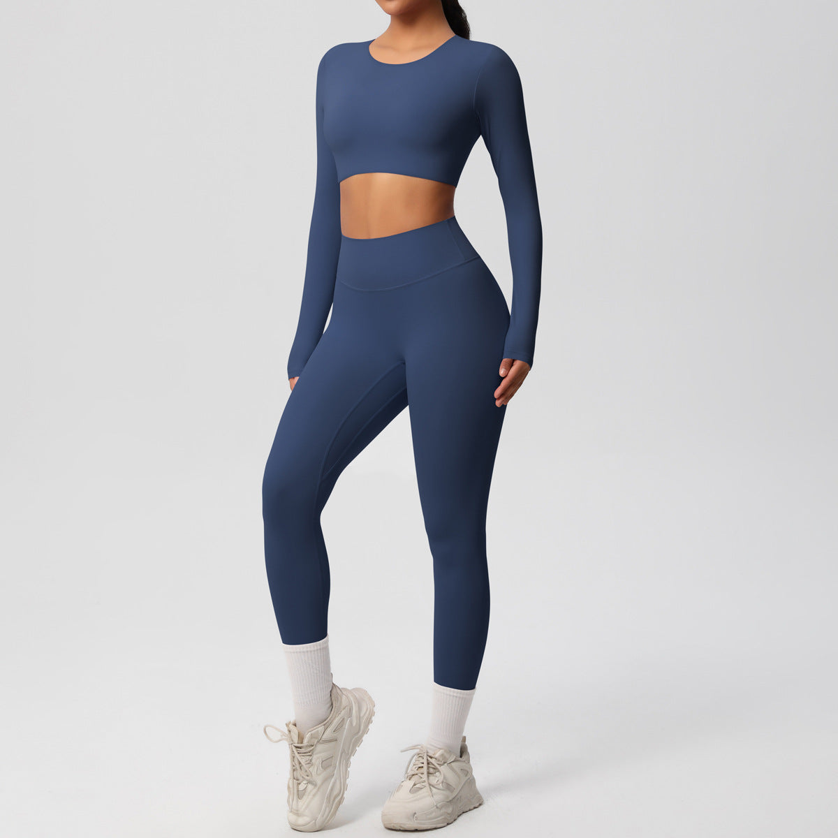 Solid Color Yoga Clothes Suit