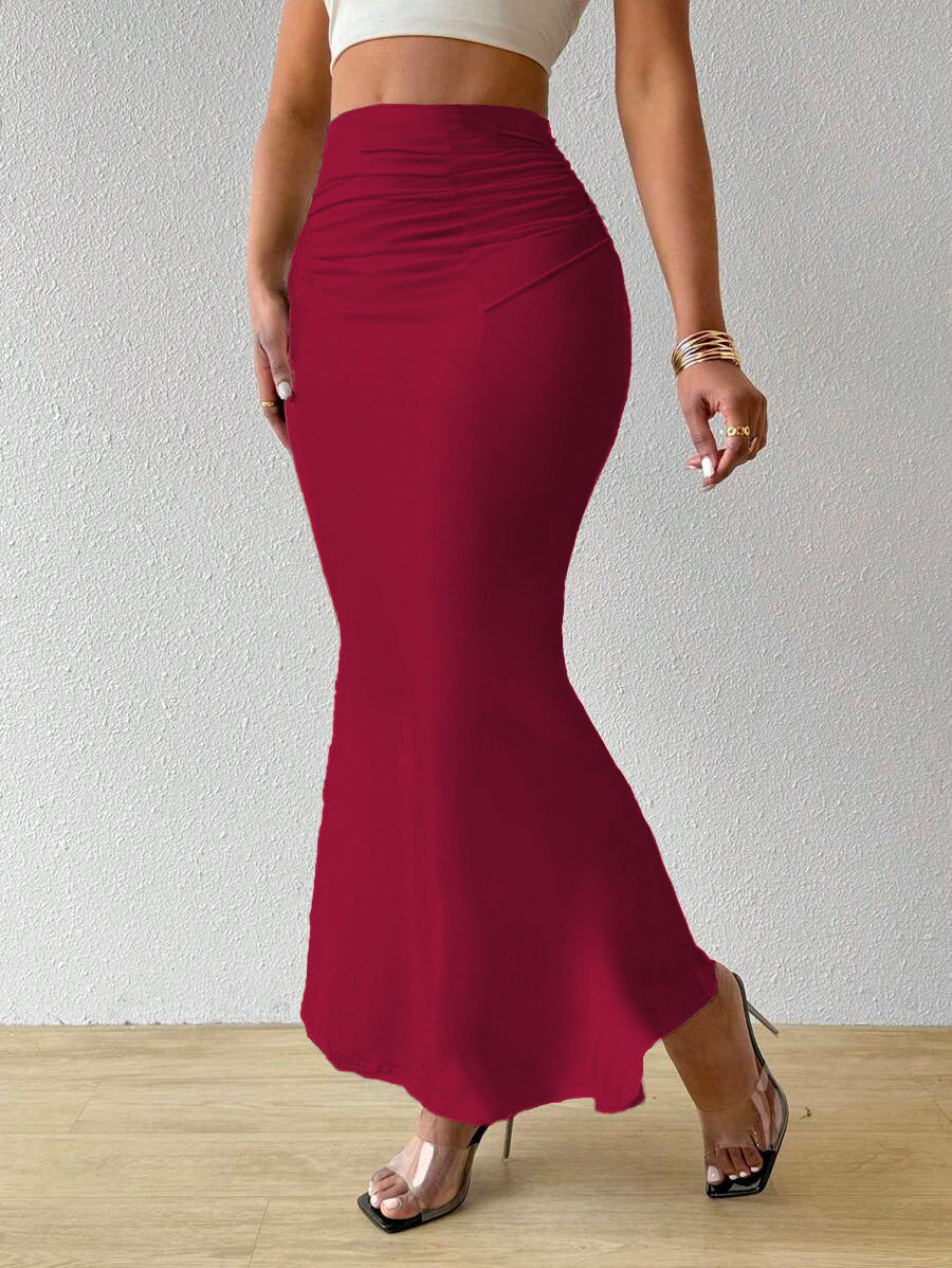 European And American Zebra Pattern Slimming Skirt