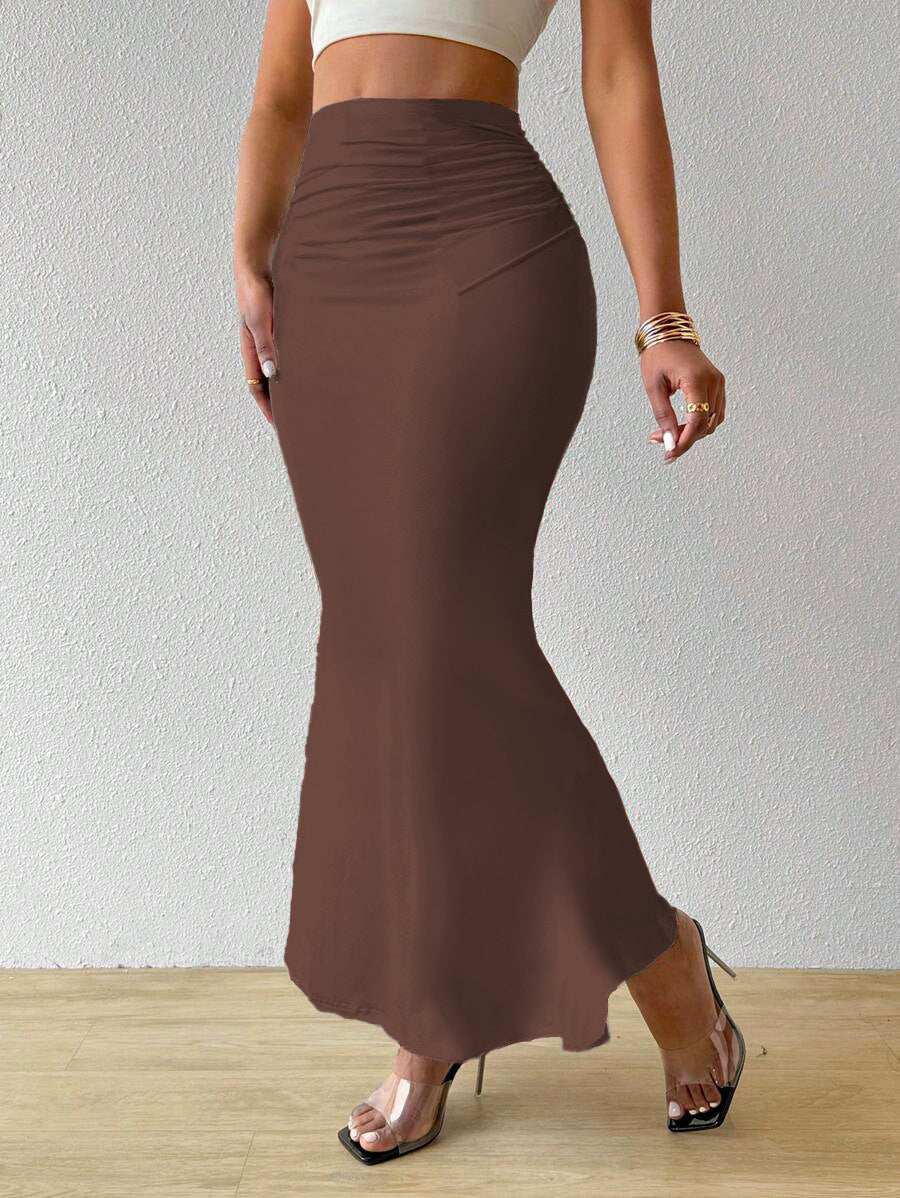 European And American Zebra Pattern Slimming Skirt