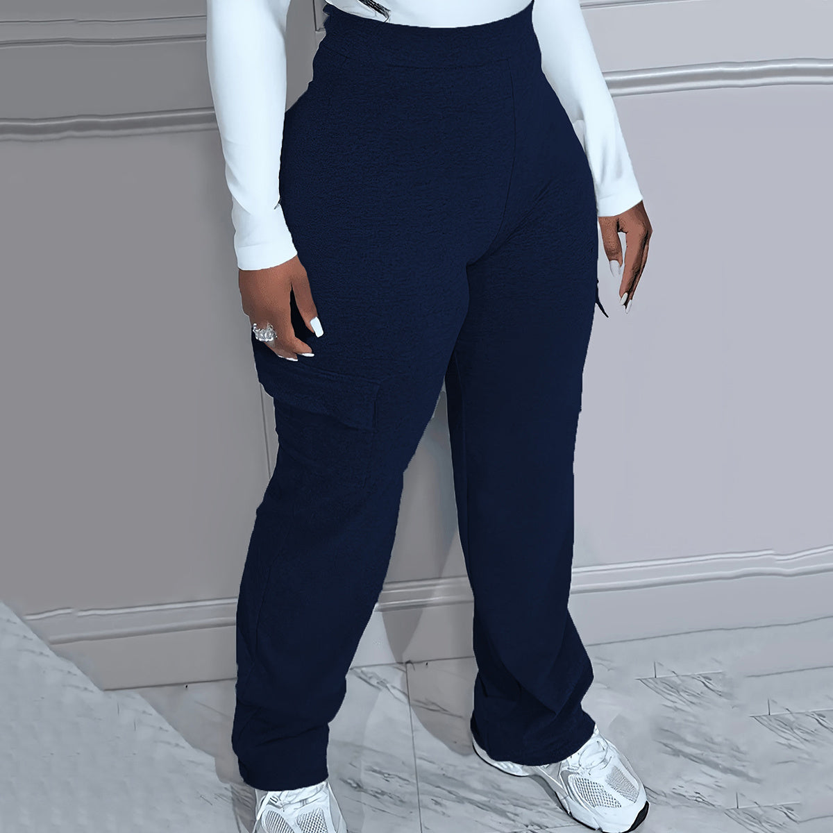 Women's Fitted Cargo Sweats